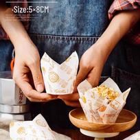 Saint Belle White Tulip Cupcake Liners 300-Pack