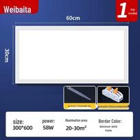 Weibada Recessed LED Ceiling Panel Light