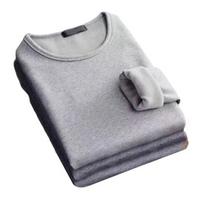 Termo apatinis trikotažas Chic Slim Fit Thick Kasdieniai drabužiai 3XL šviesiai pilka spalva