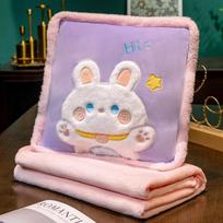 2-in-1 Convertible Pillow Blanket 40*40cm (Unfolded 0.8*1m)