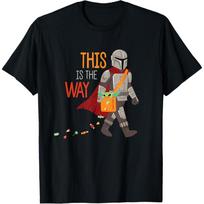 Star Wars The Mandalorian Grogu This is The Way Halloween T-Shirt S