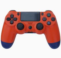 raudonas belaidis „DualShock 4“ valdiklis
