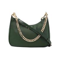 Michael Kors MK Jet Set Charm Solid Vintage Leather Underarm Crossbody Shoulder Bag Women bags Moss-Green 32F1GT9C8C-309 Basic Set (Bag+Dust Bag)