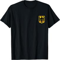 Badge Germany Flag Cool German Flags Deutsche Men Women T-Shirt S