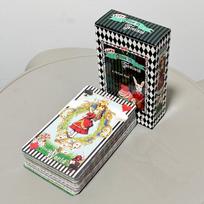 10.3*6cm Alice in Tarotland: A Whimsical 78-Card Journey Down The Rabbit Hole – Classic Tarot Deck juoda