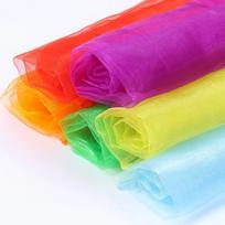 Pcs 6 Vibrant Multi-Colored Early Childhood Education Children'S Gymnastics Square Scarves Sports Dance Interactive Game Gauze Scarves