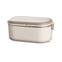 UK/EU/US Plug Electric Heated Lunch Box Stainless Steel 1.2 L Travel Food Warmer Durable Constant Temperature Lunch Box Office