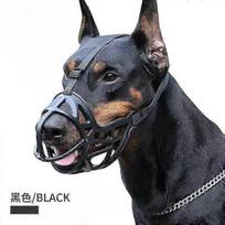 Big Dog Muzzle Mouth Cover Prevent Biting Screaming Eat Small Large Dog Masks Pet Bark Stopper Bar R xS 5-12KG