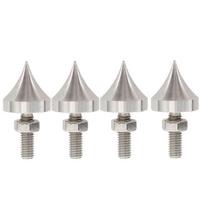 4PCS Stainless Steel Speaker Spikes M6/M8/M10/M12 Shockproof HiFi Speaker Spike Speaker Isolation Feet for CD Player