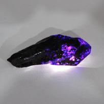 Purple Tanzanite 124.9 Ct Natural Rough Raw Uncut CERTIFIED Earth Mined Gemstone 59.3 mm approx