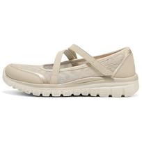 Skechers Modernus komfortas Audinys Sintetinė oda Kvėpuojantys Lengvi Plokščiapadžiai Mary Jane tipo bateliai Moteriški batai 100967-NAT 35