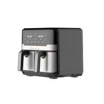 Oro gruzdintuvė Masterpro Rocket Duo 900 2400 W 9 L Juoda