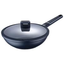 Wok keptuvė Masterpro Indigo Juoda Aliuminis (Ø 28 cm)