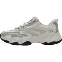 Skechers Bobs Sport Athletic Fashion Slip-Resistant Durable Breathable Low-Top Running Shoes Men sneaker Gray White 118332-WGY 41.5