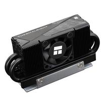 Thermalright HR10 2280 Pro Black SSD Cooler, 2280 SSD Heatsink Cooler, Double-Sided Heatsink, 4 Heat Pipes, Thermal Silicone Pad for 2280 SSD PC and