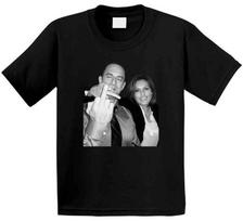 Elliot Stabler And Olivia Benson Middle Finger Unisex T-Shirt S