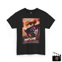 They Live Movie Poster Retro T-Shirt For Unisex S