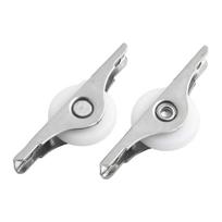 Sliding Scroll Wheel Window Pulley Cabinet Kitchen Single Door Hardware Home Plastic+stainless Steel Accessory China Mainland