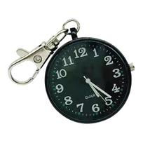 Large Dial Quartz Pocket Watches Luminous Dots Small Round Chest Watches Keyring Quartz Movement Pocket Watch Clock For Exams