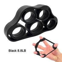 5-1PCS Silicone Finger Gripper Strengthener Trainer 6-80LB Elastic Hand Grip Finger Exerciser For Guitar/Patient Hand Trainer