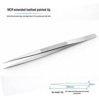 KEWEIDUN Stainless Steel Curved Fine Tip Tweezers