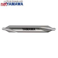 YAMAWA 60° Low Helix Center Drill (High-Speed Steel) 3X60°X7.7