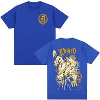 Anime Jojo Bizarre Adventure Dio Brando 2026 Summer New Unisexs Womens Cotton Casual Tshirt Extra Large Tshirt Street Wear Y2K S