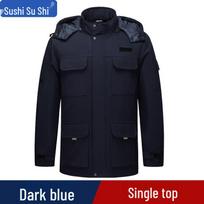 Soshi AF005 Winter Electrician's Cotton Work Jacket XL/175 tamsiai mėlyna spalva