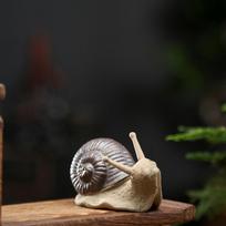 Landscape DIY Accessories Home Decoration Miniatures Bonsai Ornaments Figurine Ceramic Small Snail Type B-S