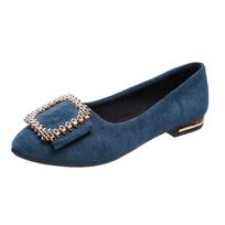2025 Spring Fairy Style Women's Slip-On Loafers: Soft Sole, Shallow Flats 35