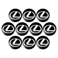 14mm for Lexus Fsport RX330 IS250 Ct200h ES300h RX450 IS300h NX300h GX LC RZ Car Remote Key Badge Logo Sticker Auto Accessories
