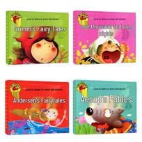 Children's Classic Fairy Tales & Fables 4-Book Set