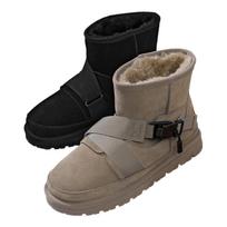 HLA Men's Fleece-Lined High-Top Snow Boots 41