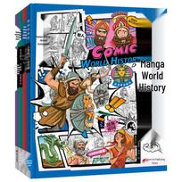 Comic World History 4-Book Set for Kids