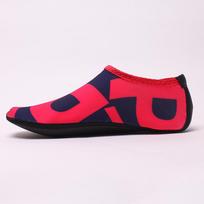Letter Pattern Beach Snorkeling and Trekking Water Shoes - Anti-cut, Skin-tight Barefoot Shoes for Men and Women Kids S/26-27