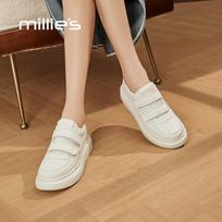 Millies Women's Flat Lace-up Casual Sneakers 35