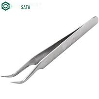SATA 125mm Bent-Nose Tweezers