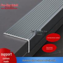 Wuxingdun Aluminum Alloy Stair Nosing Strip 30*70mm geležies pilkos spalvos