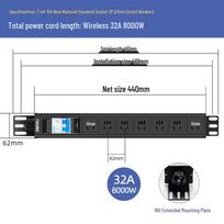DEMU 32A Metal PDU Power Strip 220V