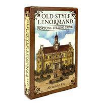 Seno stiliaus Lenormand ateities kortos 38 denių orakulas