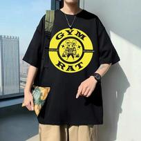 Anime Demon Slayer Uzui Tengen Graphic Print T Shirt Funny Ninja Muscular Gym Rat Tshirt Unisex Women Harajuku Oversized T-Shirts L