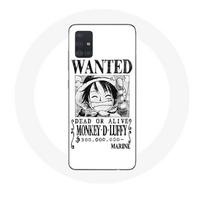 Coque pour Samsung Galaxy A71 One Piece Manga affiche de recherche Blanche