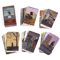 10,3*6 cm „Somnia Tarot Illustrated Edition“ 78 kortų kaladė, įkvėpta sapnų ir košmarų