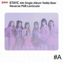 StayC 4th Single Album Teddy Bear POB Photocard Everline KT4U MS Weverse Whosfan Group - Lenticular A