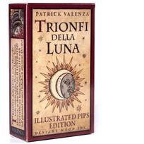 1 dėžutė Trionfi Della Luna Orakulo Kortos Tarot Kortų Deneliai Pradedantiesiems Profesionalams Būrimo Kortos Stalo Stalo Žaidimai Šeimos Vakaras