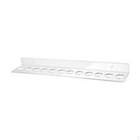 Scissors Holder Acrylic Hair Rack 12 Slot Storage Tool Display Wall Mounted for Barber