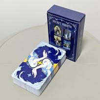 Secret Mirror Tarot Deck 78 Pcs Colorful Tarot Cards Based on Rider Waite System 10.3*6cm