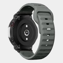 NAUJAS Silikoninis dirželis apyrankė Huami Amazfit T-rex 3 T-Rex2/Ultra, skirtas Amazfit T-Rex/T-Rex Pro, apyrankė, išmaniojo laikrodžio priedai For Amazfit T-Rex pilka