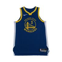 Nike X NBA Collaboration Golden State Warriors Poole Simple Comfortable Fashion Letter Sleeveless Basketball Jersey Men jersey Blue CW3444-497 L