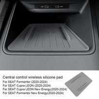 SEAT Formentor Cupra LEON EV 2020-2022 2023 2024 Silikoninė Belaidžio Įkrovimo Apsauginė Pagalvėlė Interjero Neslystančios Aksesuarai For Seat Formentor
